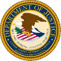 United States Attorney's Office / Department of Justice logo